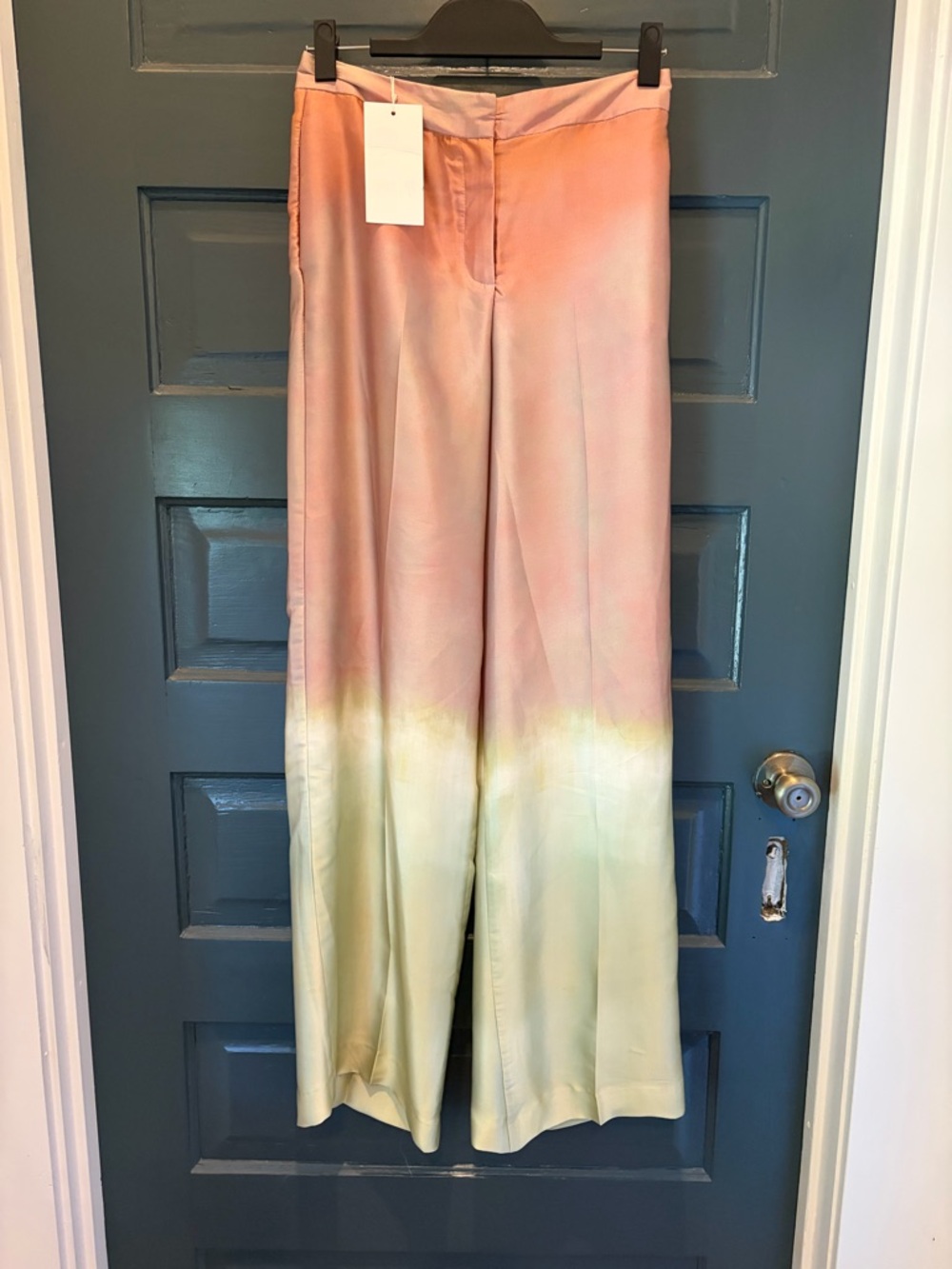 NWT Zara Satin Ombré Pants size XS